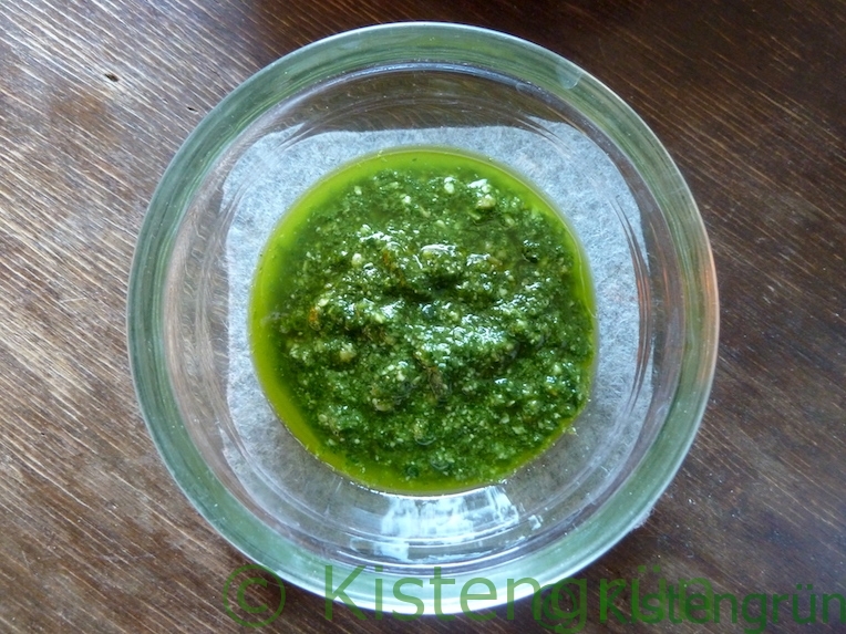 Selbst gemachtes Bärlauch-Pesto