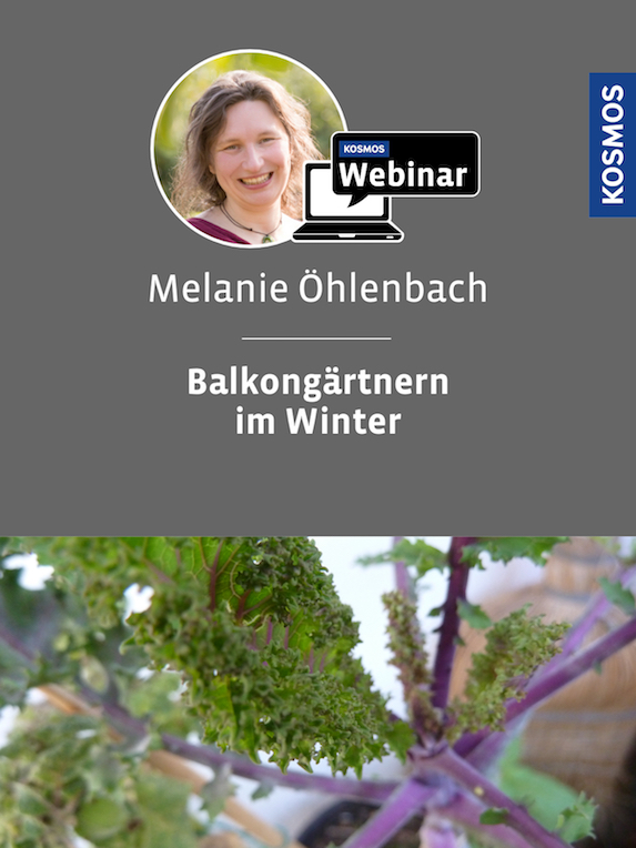 Kosmos-Webinar Balkongärtnern im Winter mit Melanie Öhlenbach